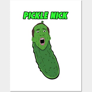 Picolas Cage - Nicolas Cage Pickle Nick Posters and Art